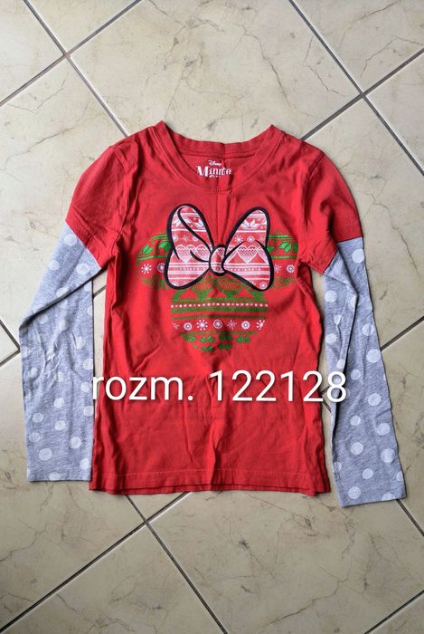 Bluzka bombka 'Ala Muszka Minnie Disney rozm. 122/128
