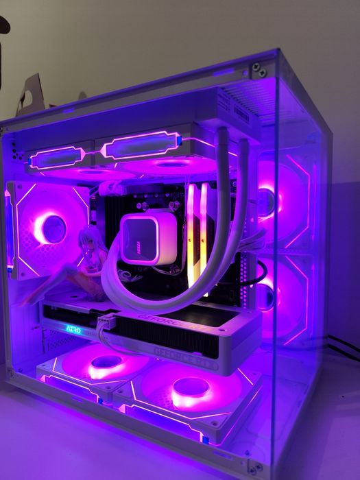 Komputer Gamingowy – RTX 5060 Ti 16GB | R5 7500F | DDR5 32GB | Biały