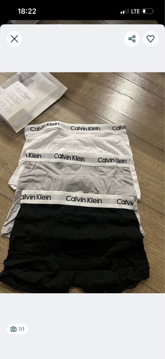 Bokserki meskie Calvin roz M