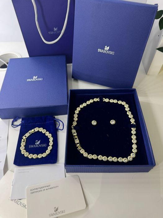 Conjunto Swarovski Angelic Set - Novo com fatura