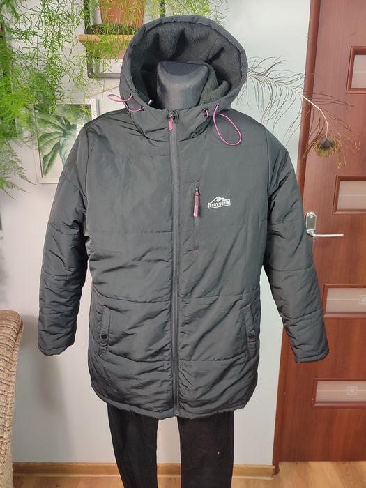 Ciepła ocieplana kurtka zimowa damska Snowdonia z kapturem rozmiar 18