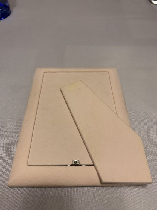 Moldura de criança para fotografia em prata porta fotos