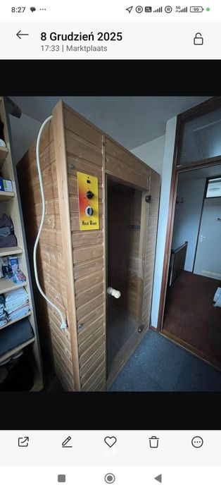 Sauna infrared podczerwień Alpha 2250W energooszczędna
