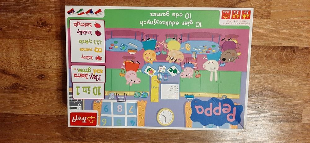 gra edukacyjna Peppa