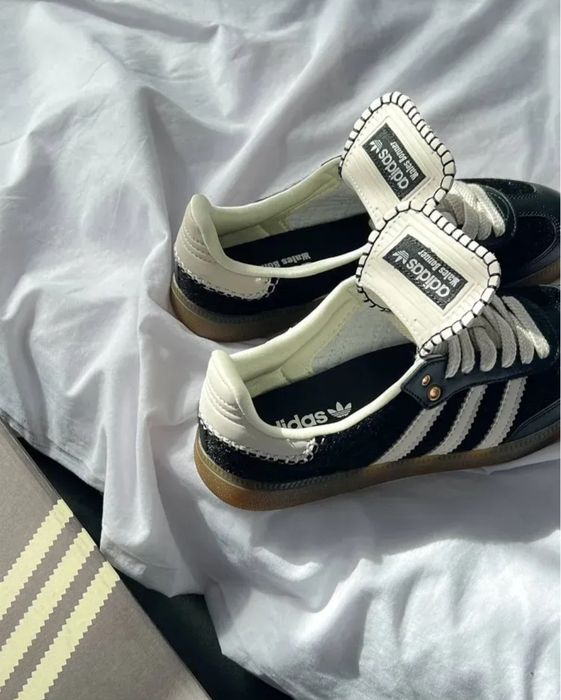 Кросівки adidas samba pony x wales / адідас самба   та braun