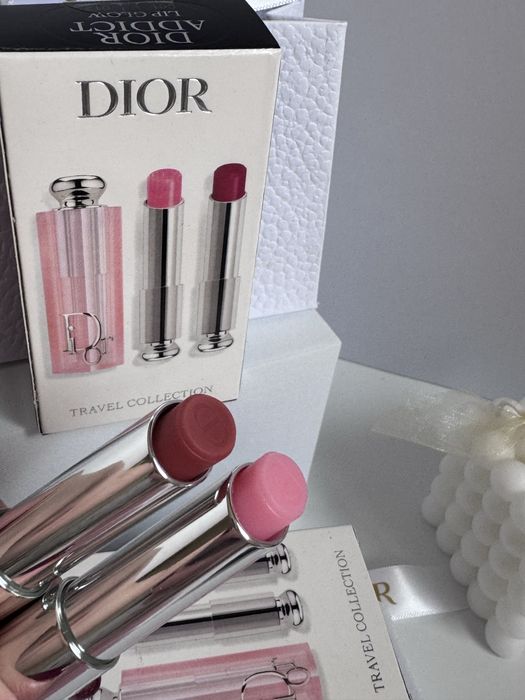 Набір бальзамів  Dior Addict Lip Glow 01, 012