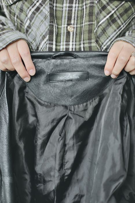 Кожаная куртка шкіряна Y2k vintage leather next