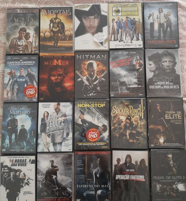 DVD - Coleção DVD's Originais [SELADOS]
