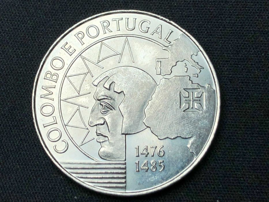 200 Escudos 1991 3ª Série Colombo e Portugal