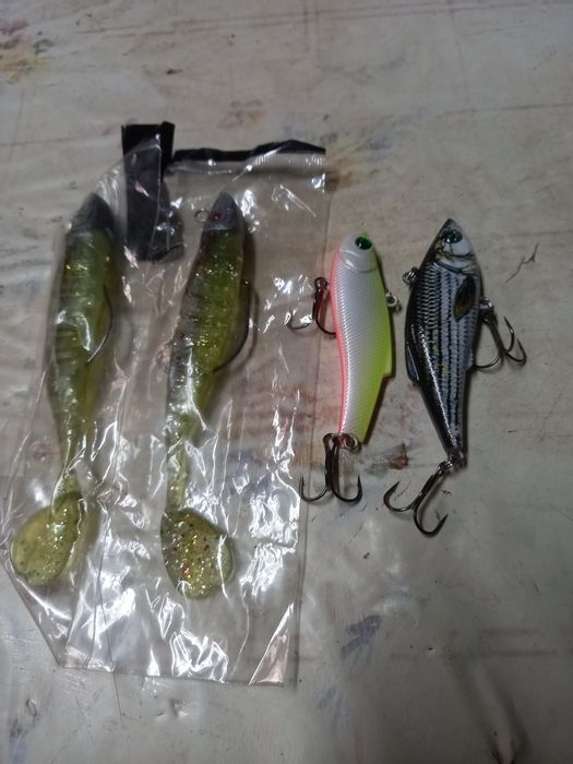 Amostras de pesca ao achiga