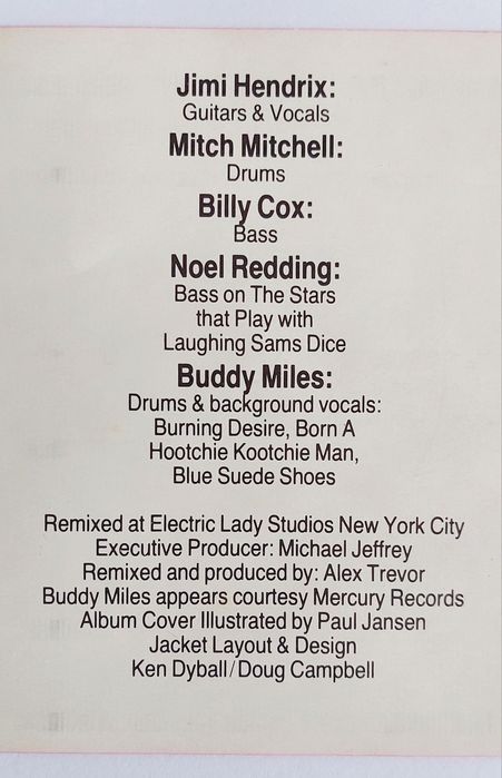 CD Jimi HENDRIX - Loose Ends