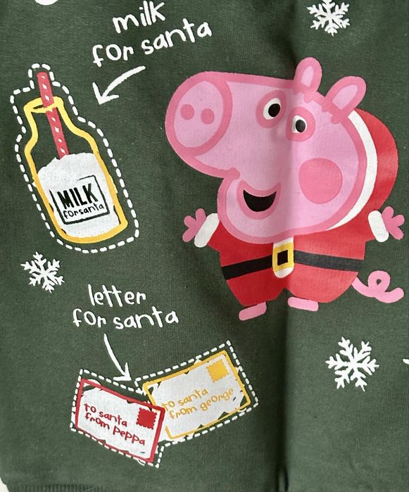 Bluza świnka peppa nowa zielona rozmiar 92 peppa pig