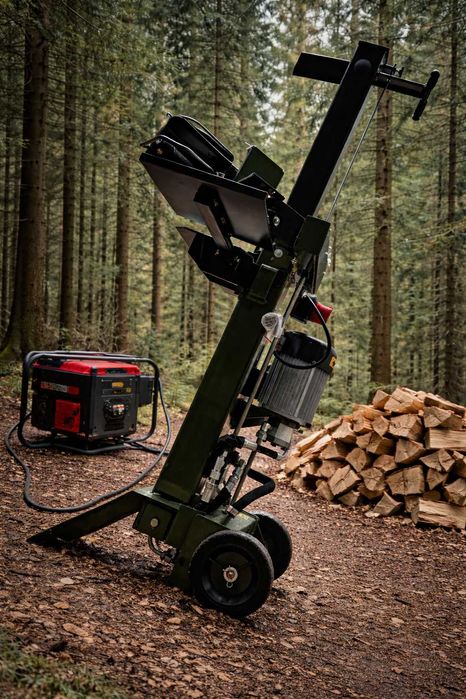 Łuparka Hydr. do Drewna-Rębak 8ton Mocna 400V Wersja Norweska JakNowa