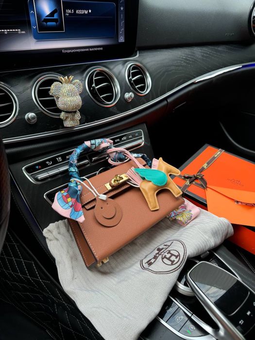 Сумка шкіряна Hermes Kelly Mini  Сумка з натуральної шкіри