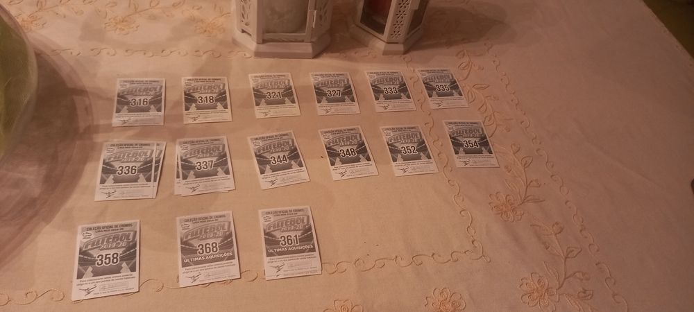 Cromos futebol 2019/20