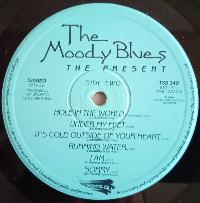 Moody Blues - - - - - The Present - - - - - LP