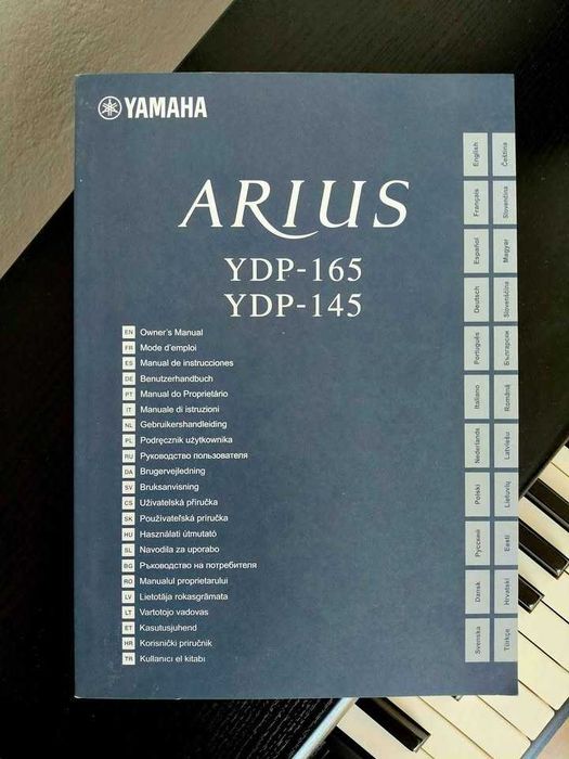 Yamaha YDP 165 Digital Piano Preto com banco e com garantia de FNAC