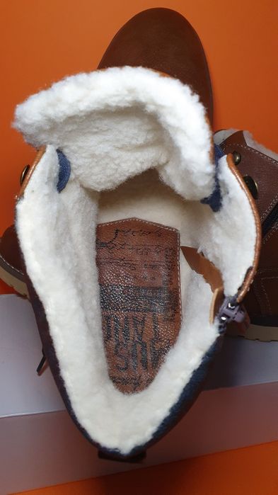 Buty nowe męskie ocieplane na zimę Mustang rozmiar 44