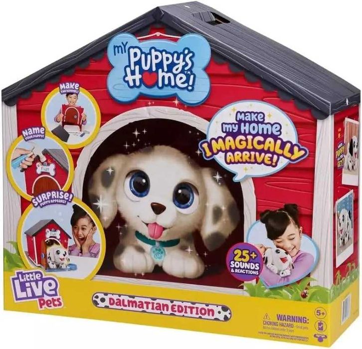 Інтерактивна іграшка Little Live Pets будинок з сюрпризом Долматинець