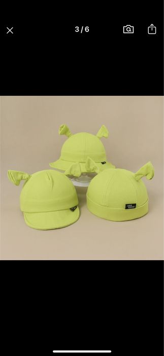 Chapeu shrek para criança