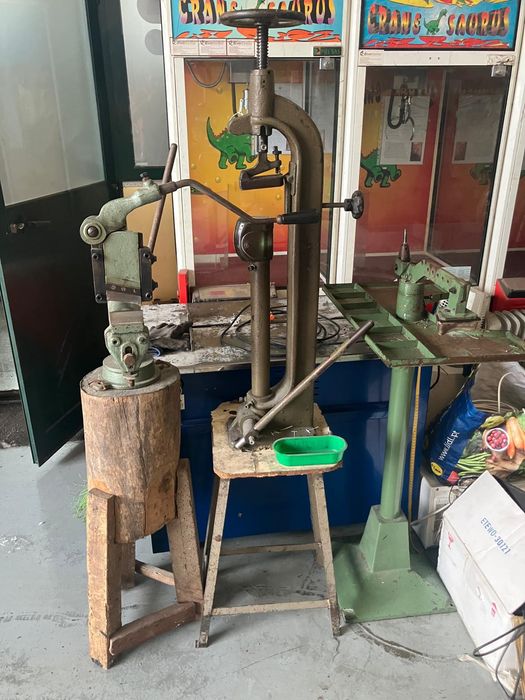 Máquinas de fabrico Calçado