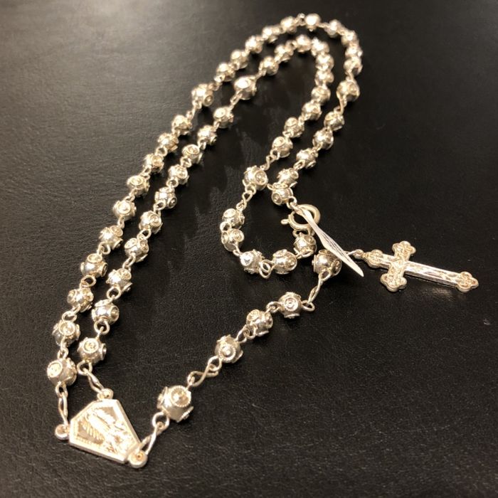 Terço em Bolas de Viana, Filigrana Portuguesa, Prata