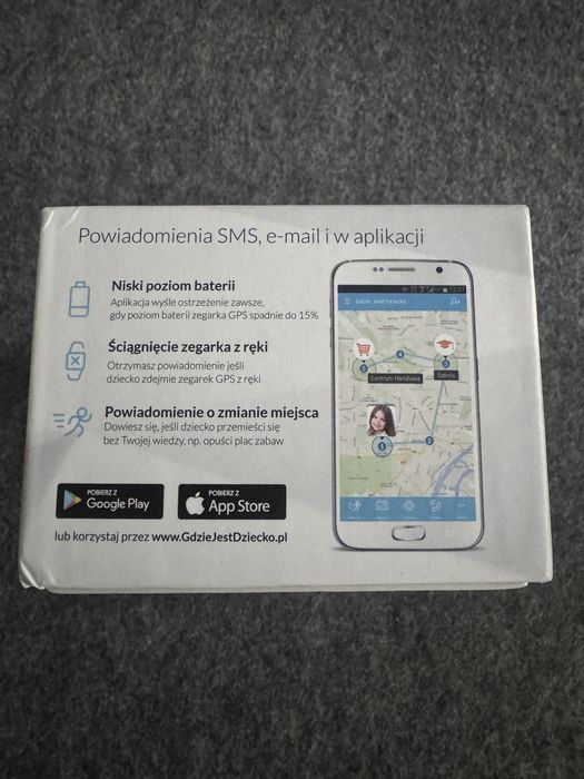 Zegarek z GPS dla dziewczynki LOCON