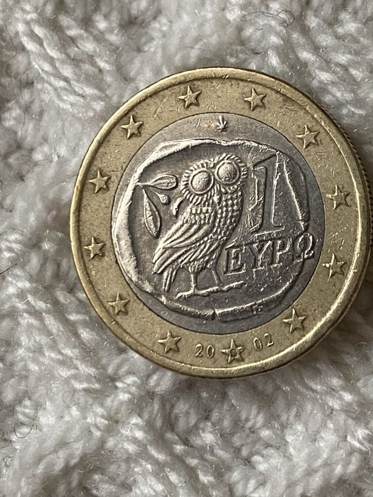 1 euro 2002 grecia Eypo “s“na estrela