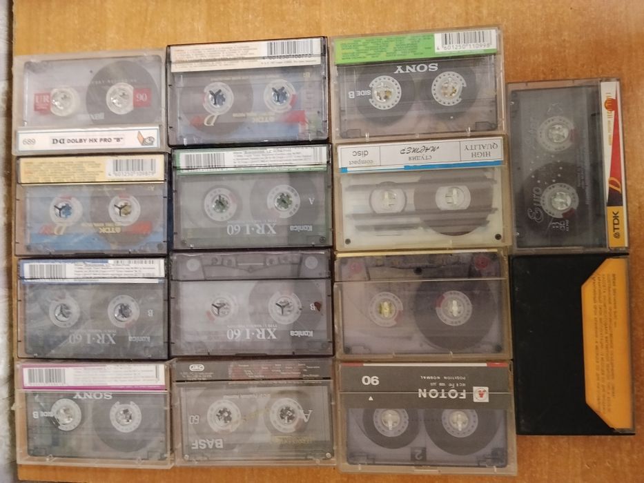 Аудио кассеты 14шт. Лот.