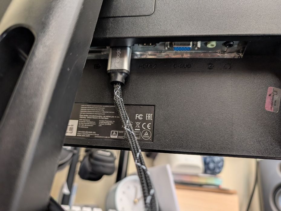 Monitor AOC G52590VXQ, 1920x1080 (FullHD), 16:9, 24 cale