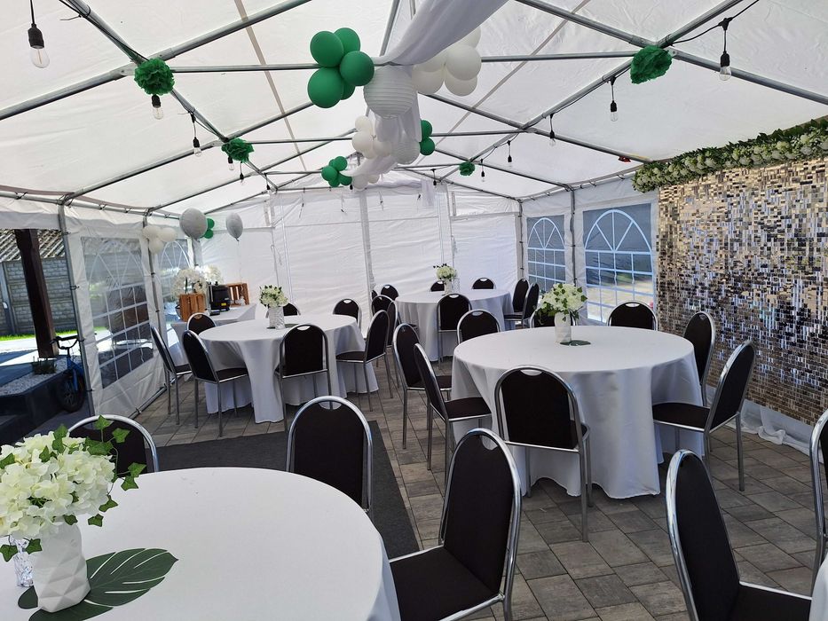 Namioty imprezowe, dmuchane zjeżdżalnie, maskotki, dekoracje - wynajem