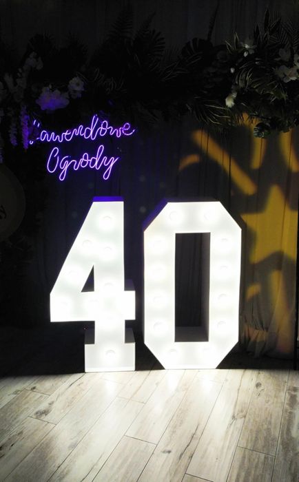 18 / 40 LED Cyfry podświetlane