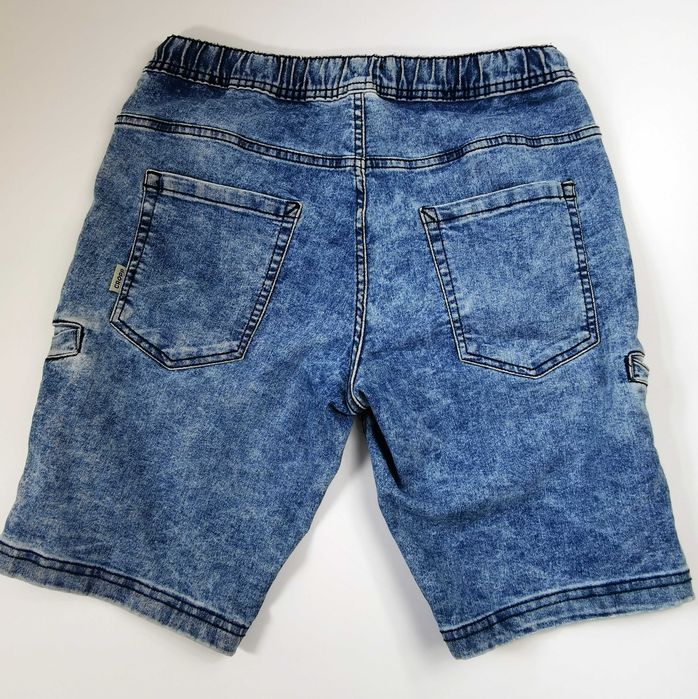 Szorty męskie, spodenki chłopięce jeansowe Cropp Jogger rozm. 30