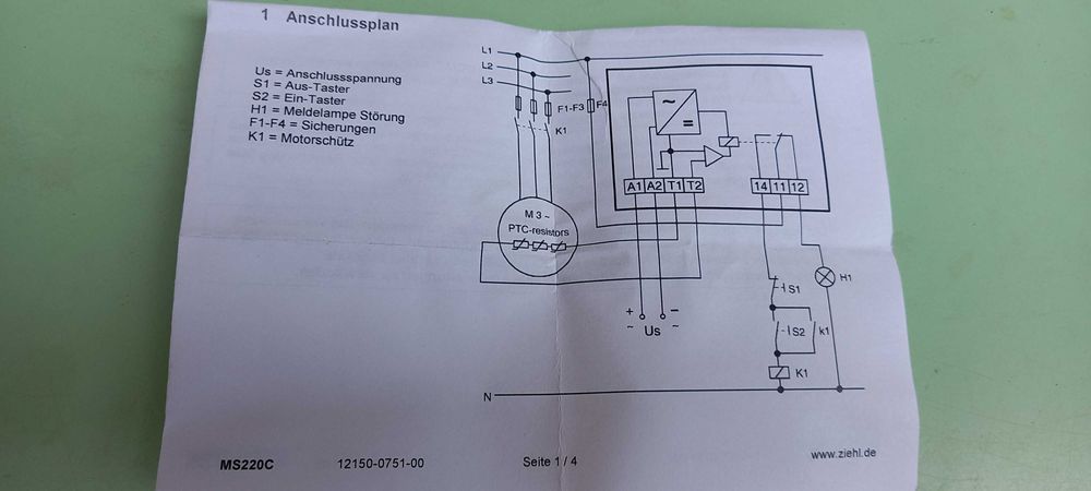 ZIEHL  MS220C  T221804
