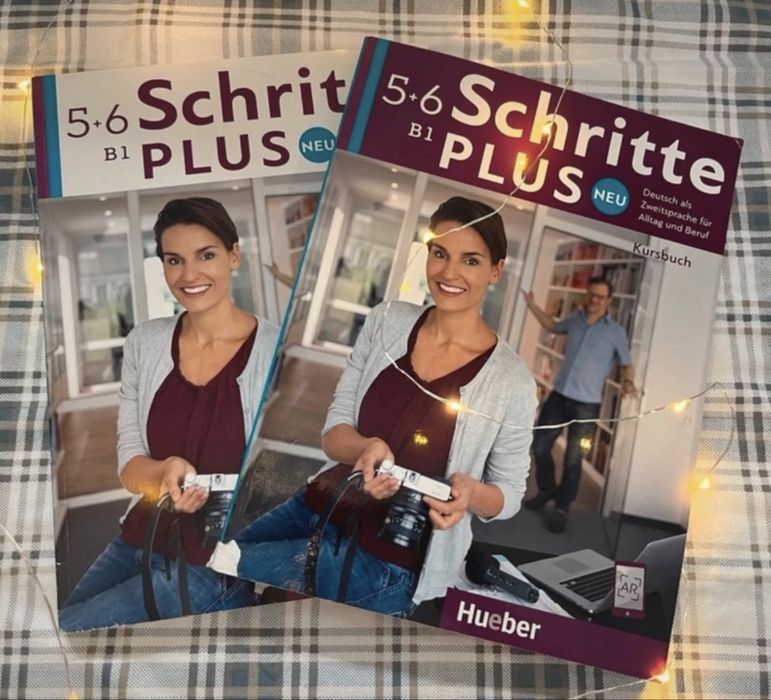 Schritte plus B1 5+6 dwie książki  hueber