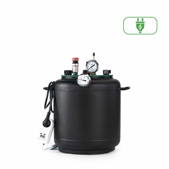 AUTOKLAW 15L | ELEKTRYCZNY | Stal czarna | Do przetworów i konserw