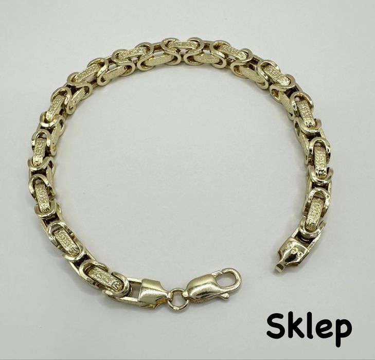 Złota Damska Bransoletka Pr.585 NOWA !!!