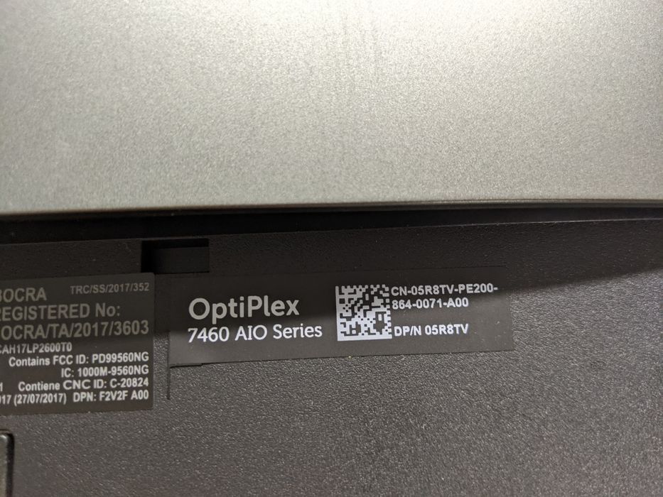 Моноблок Dell OptiPlex 7460             i5 8400 4.0Ghz 8/256Gb