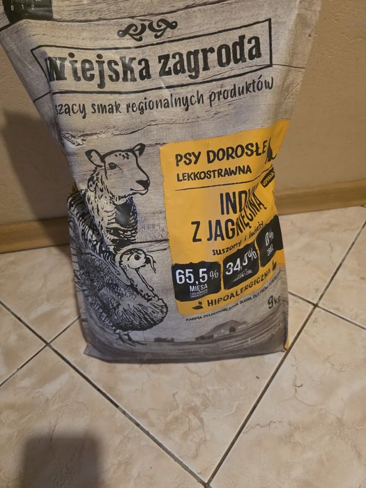 Karma dla psa wiejska zagroda 9 kg