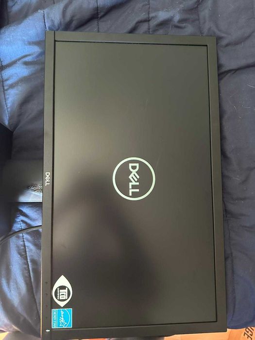 Monitor Dell E2220h cabos cadeado e caixa