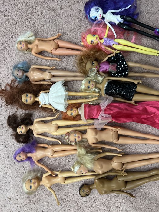 lalki barbie i monster high