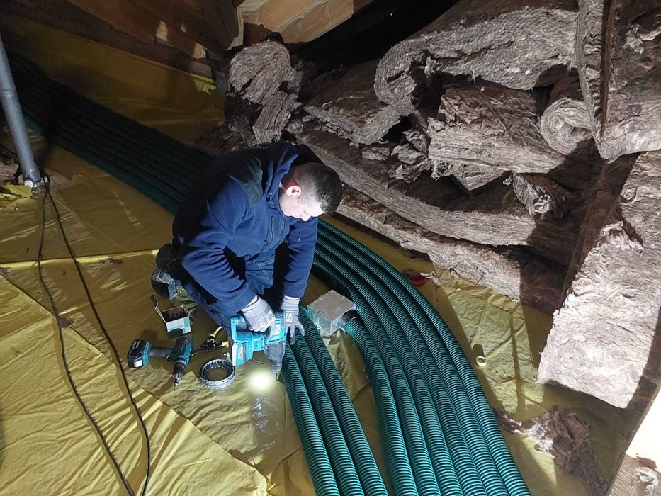 Rekuperacja Wentylacja System dla domu GRATIS czujnik CO2 i wilgoci