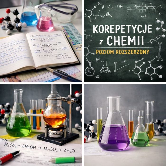Korepetycje z chemii matura rozszerzona online