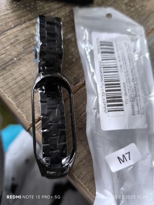 Pasek do mi band 7 męski