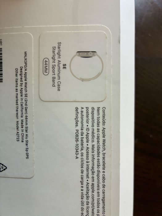 Applewatch SE Starlight 44 MM