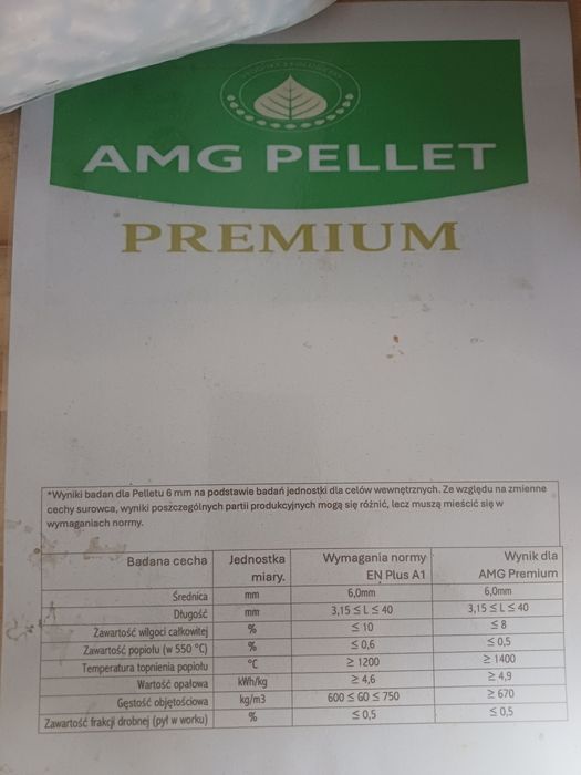 AMG pellet premium A1