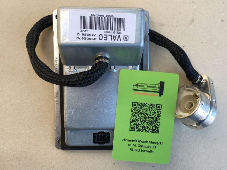 przetwornica xenon audi a4 b5 b6 renault laguna ii 89001411 73927112 73930912 8d0907391a regeneracja