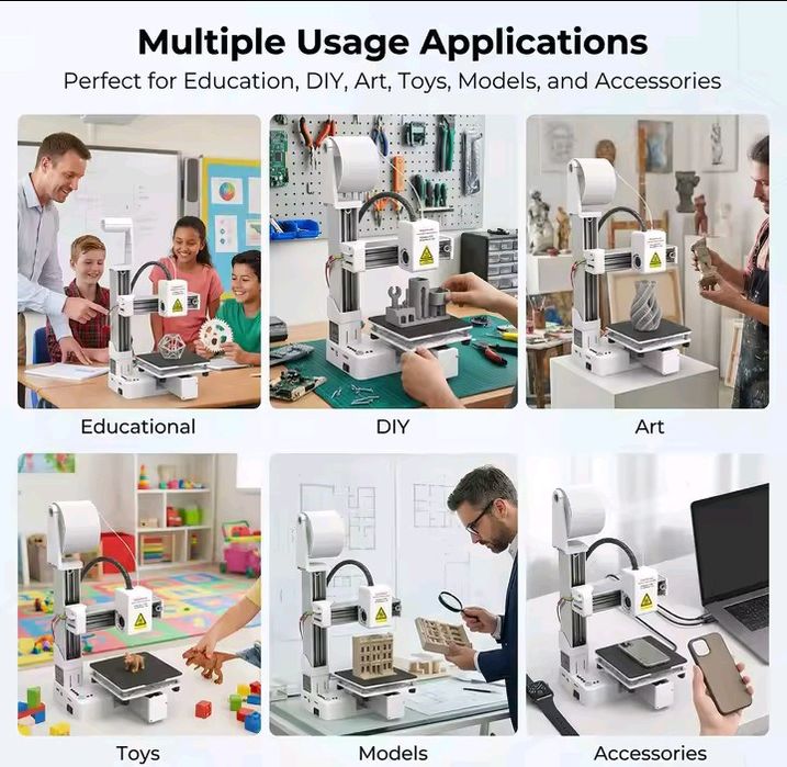 Impressora 3D de simples utilizacão
