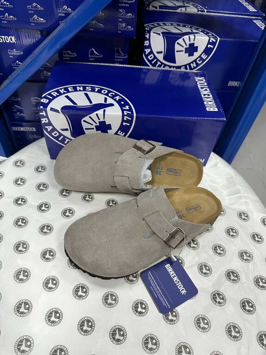 Birkenstock Boston beżowe 40