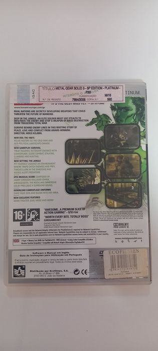 Metal Gear Solid 3 - PS2